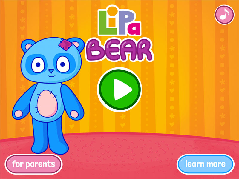 HTML5 verze hry Lipa Bear screenshot