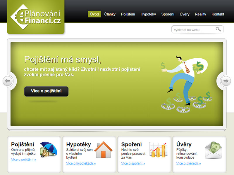 Plánování financí.cz screenshot